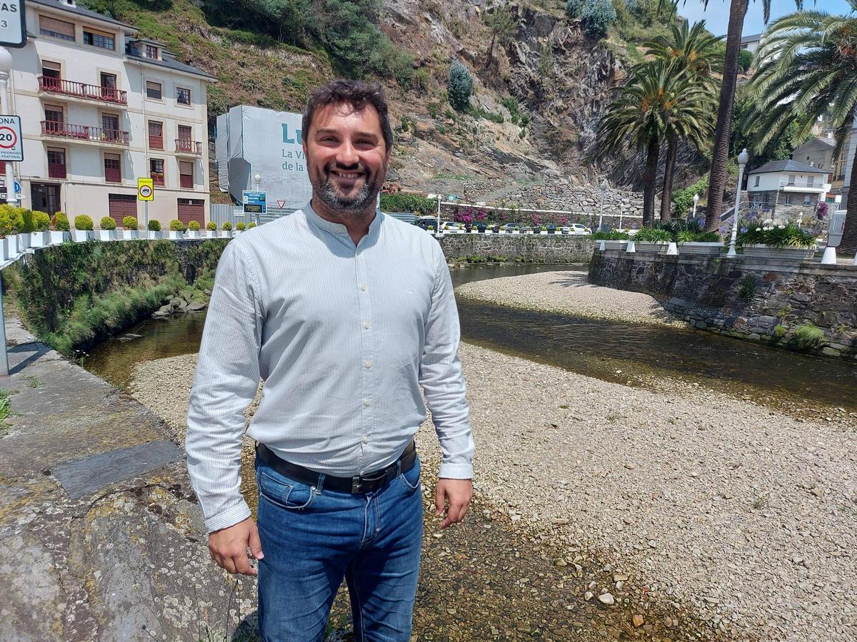 El Alcalde de Valdés, Óscar Pérez, en una imagen de archivo.