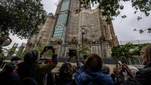 La Fachada de la Gloria de la Sagrada Família, llamada a ser algún día la puerta de entrada al templo.