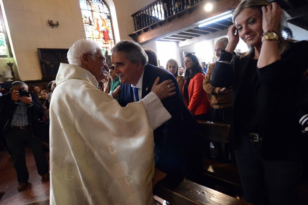 Homenaje al Padre Ángel en La Rebollada