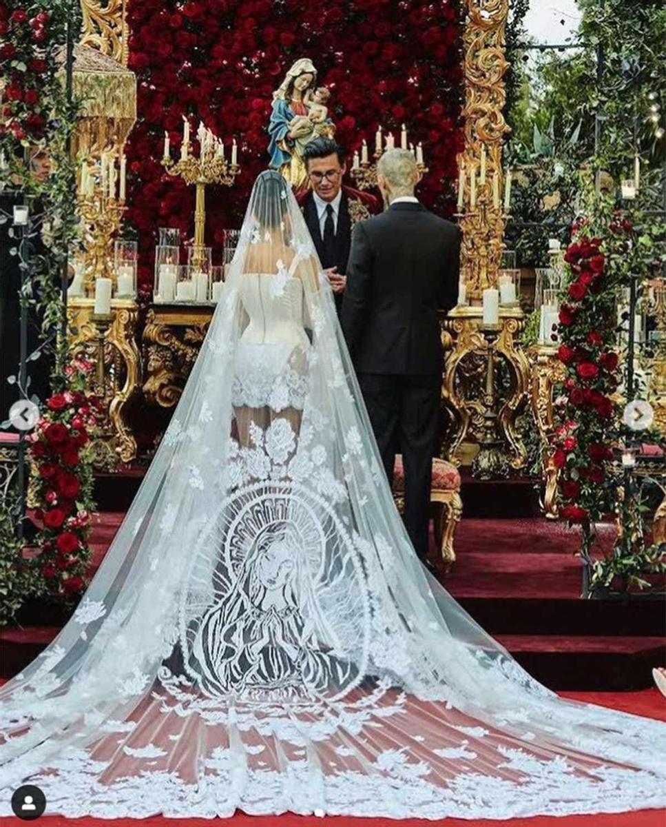 Boda de Kourtney Kardashian y Travis Barker