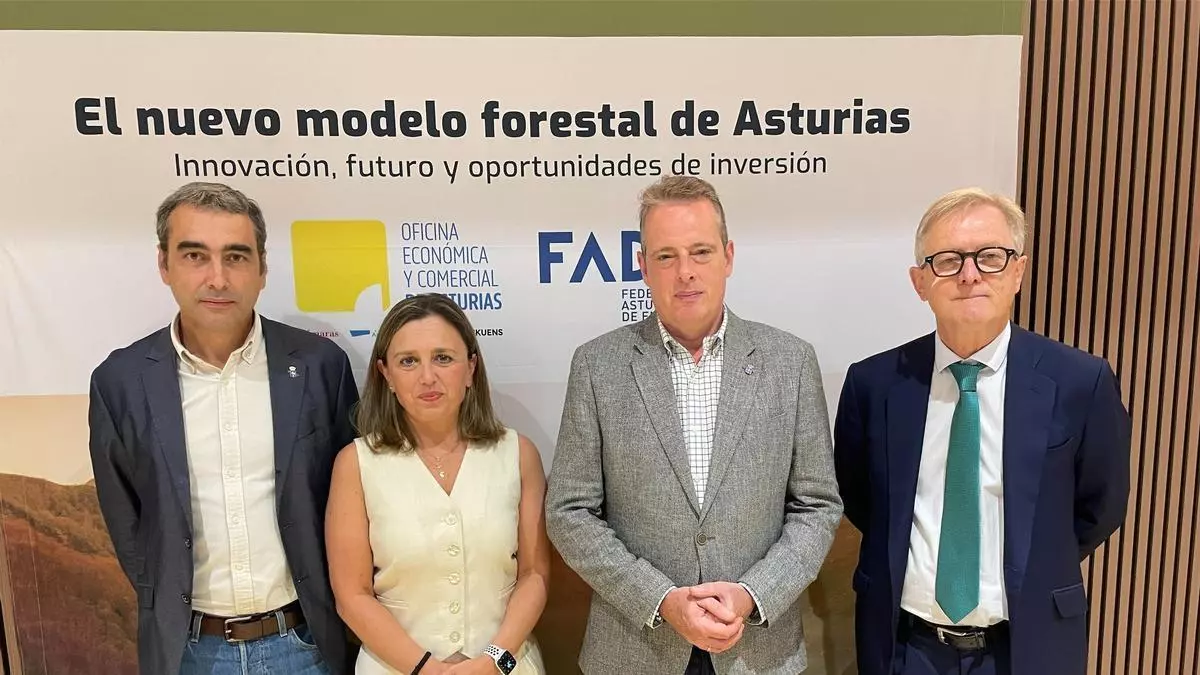 Asturias busca convertir el monte en industria y reclama más valor para la madera que sale de sus bosques