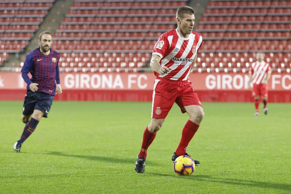 Partit entre veterans del Girona i del Barcelona