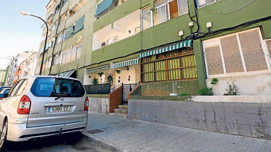 Calle Porta de Santa Margalida, donde se produjeron los hechos.