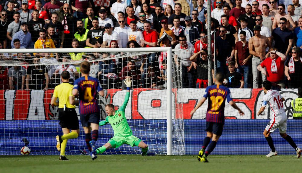 Les imatges del Sevilla - Barça (2-4)