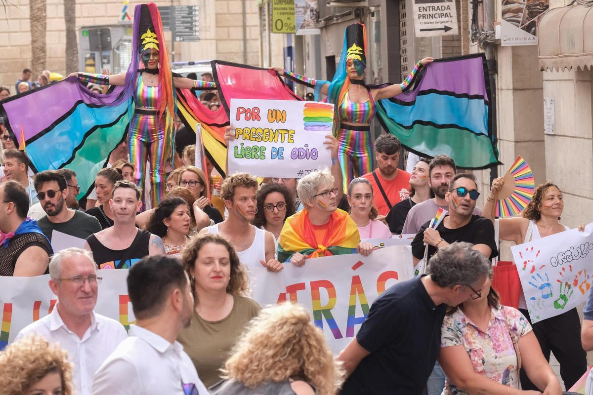 Orihuela celebra su tercera Marcha del Orgullo