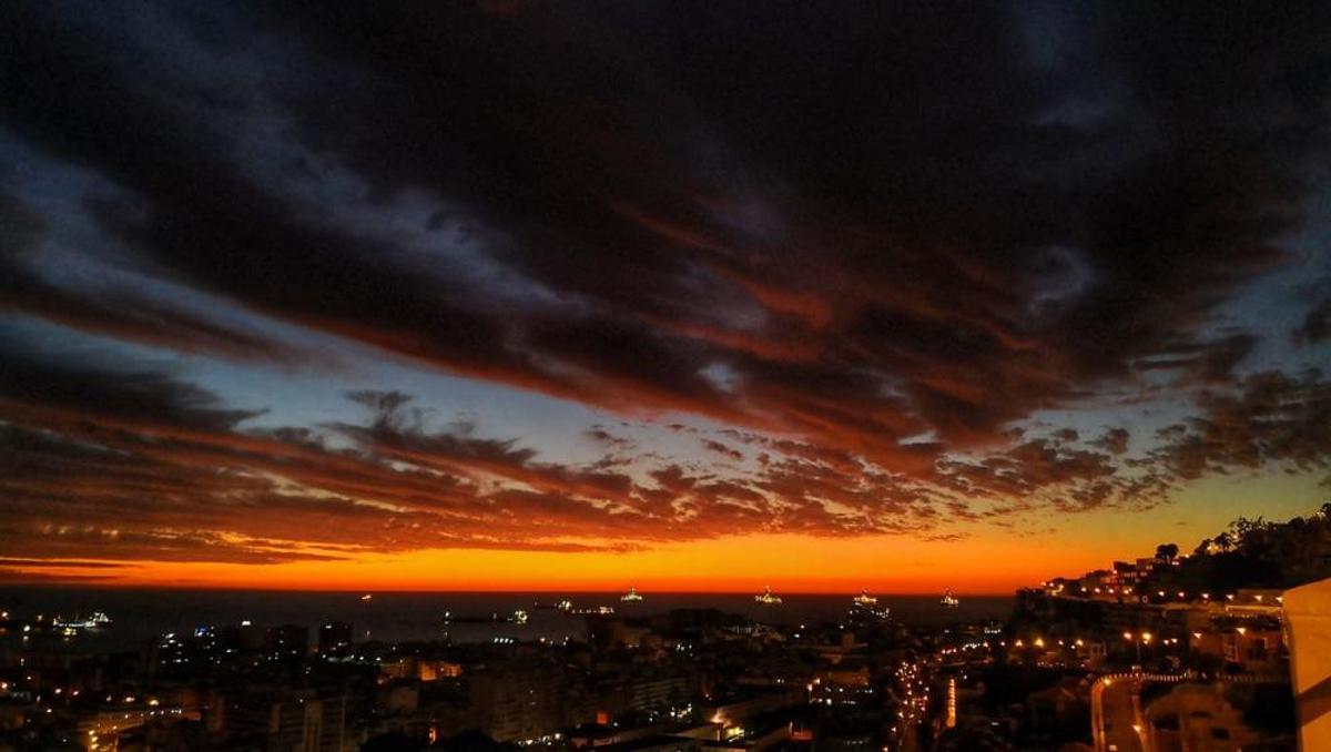 Amanecer en Las Palmas de Gran Canaria