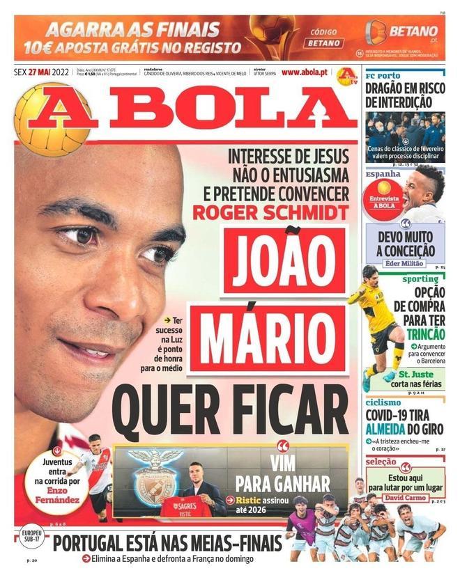 Las portadas de la prensa deportiva de hoy, 27 de mayo