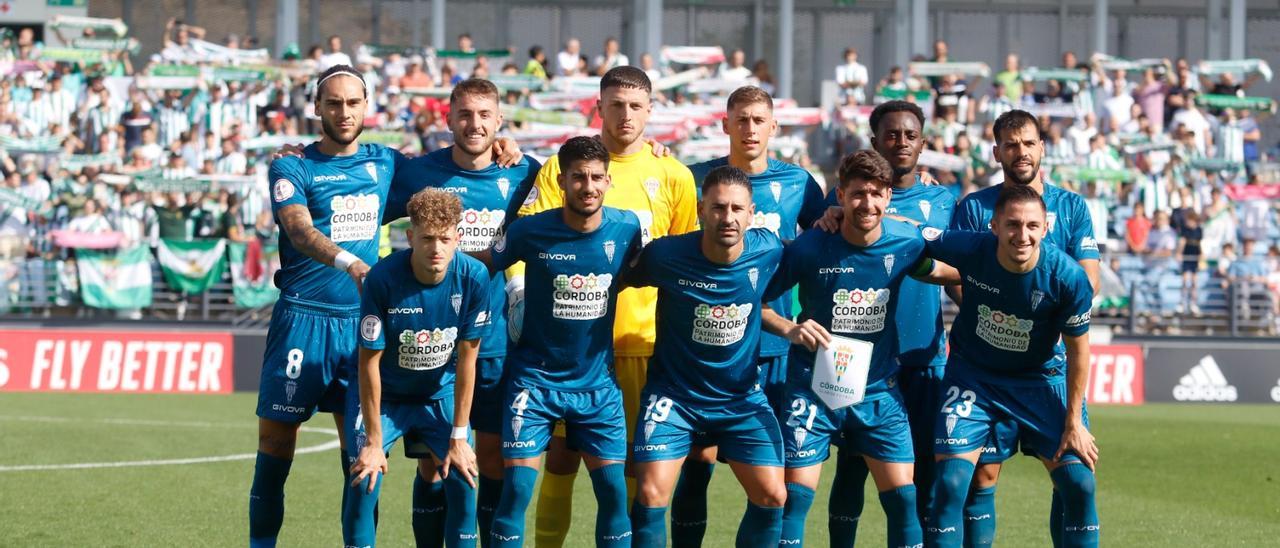 Equipo titular del Córdoba CF que se enfrentó este domingo al Real Madrid Castilla en el Alfredo Di Stéfano.