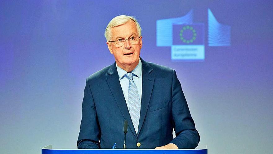 El negociador de la UE, Michel Barnier, es va mostrar decebut.