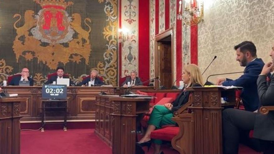 La izquierda abandona el pleno de Alicante tras los reproches de Mari Carmen de España a Ana Barceló