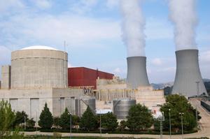 La central nuclear de Cofrentes, en Valencia. 