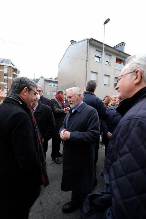 Los ministros Álvaro Nadal e Iñigo de la Serna, en Asturias