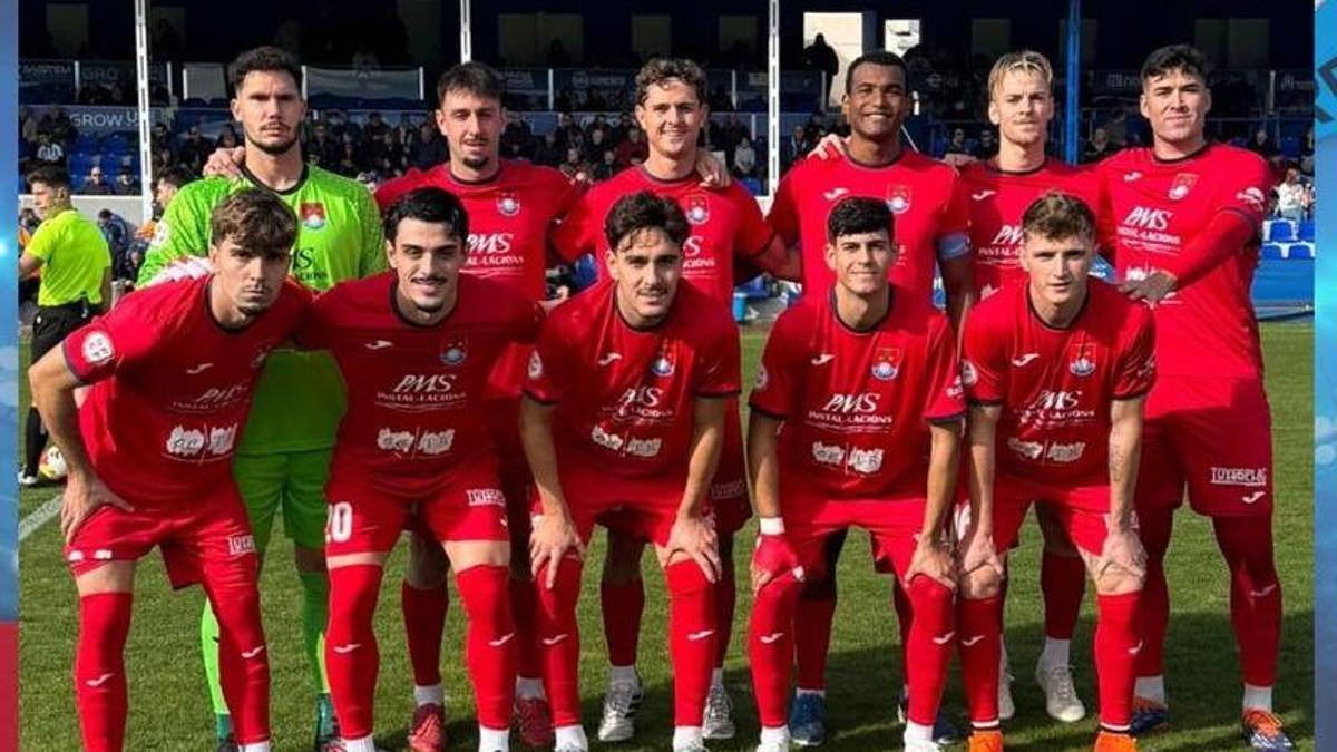 Once titular del Porreres en su visita al Alcoyano