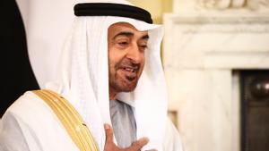 Archivo - El príncipe heredero de Emiratos, Mohamed bin Zayed