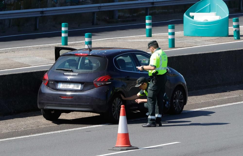 Reconstrucción del triple accidente mortal en AP9