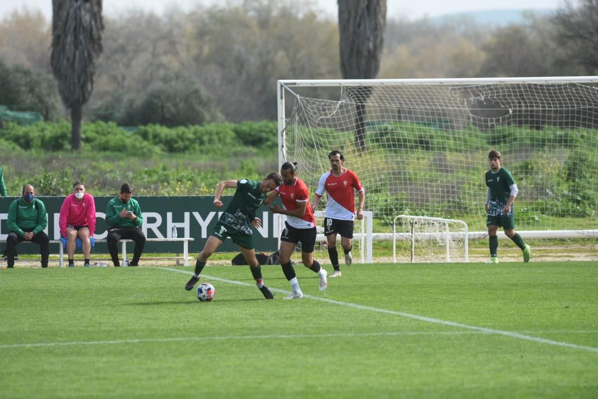 En imágenes, partidillo entre el Córdoba Cf y el filial.