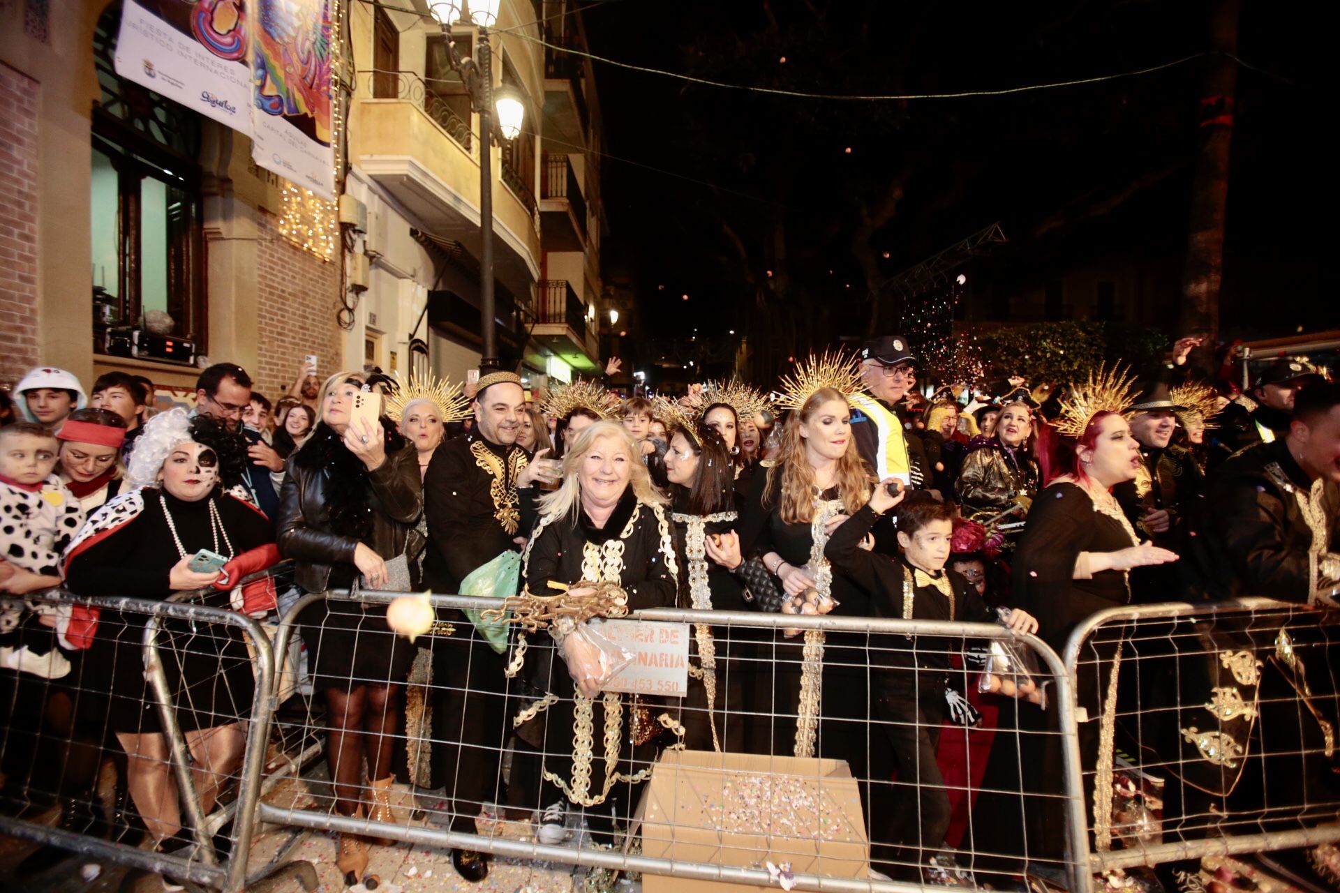 Batalla de Don Carnal y Doña Cuaresma, y pregón del Carnaval de Águilas en fotos