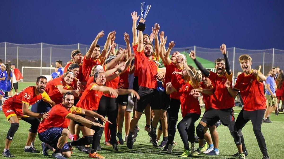 La selección española, campeona de la Quadball Nations Cup