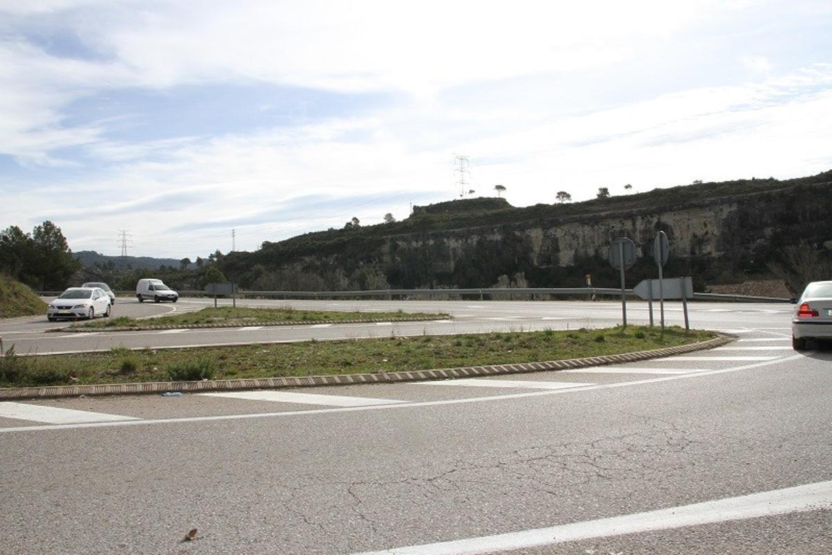 El punt on la Pobla demana construir una rotonda