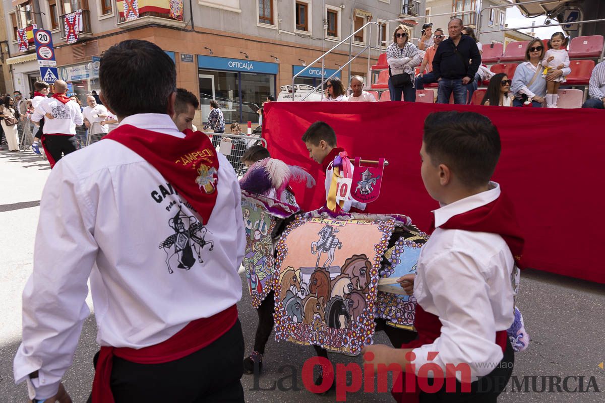 Fiestas de Caravaca | Desfile infantil del Bando de los Caballos del Vino
