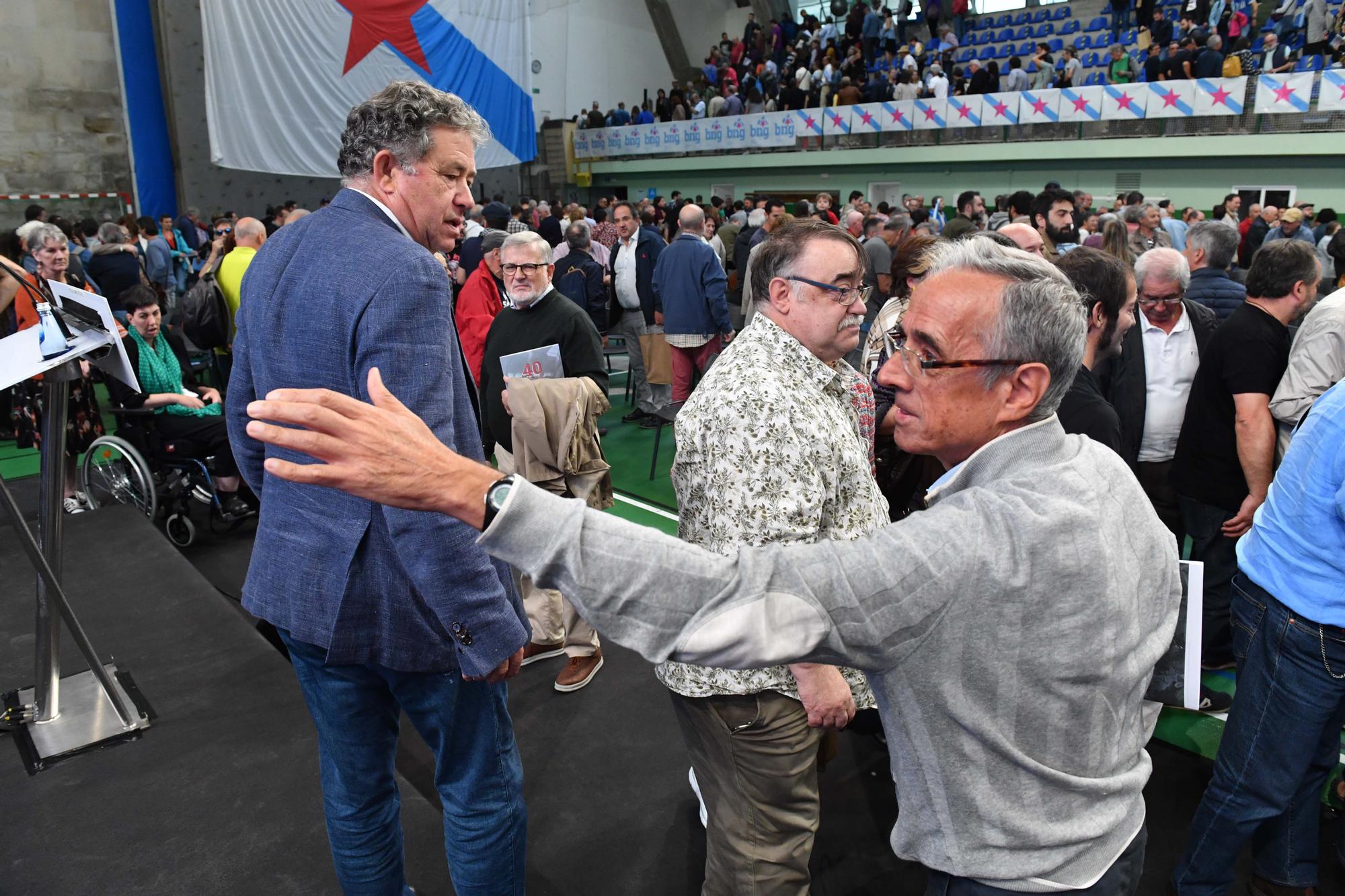 O frontón de Riazor acolle o acto polo 40º aniversario da fundación do BNG