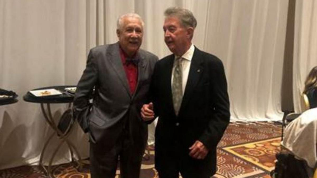 Manolo Díaz con Paquito D’Rivera.