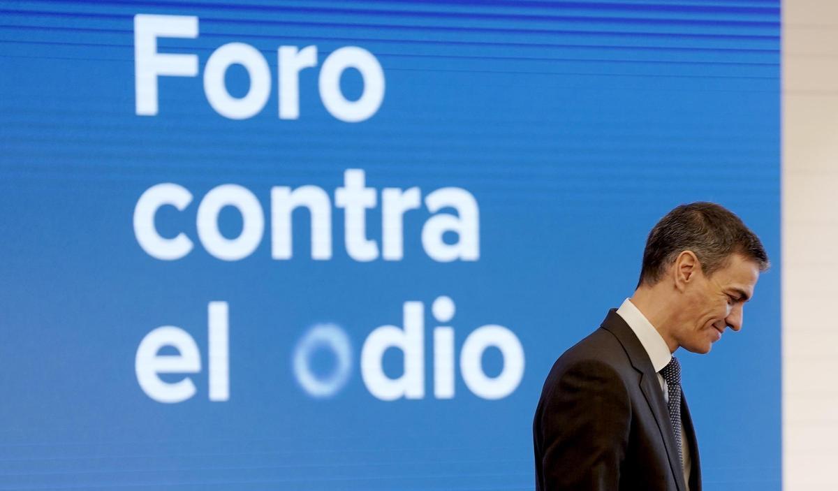 Sánchez anuncia la posada en marxa d'un sistema de rastreig a les xarxes per mesurar la "petjada de l'odi"