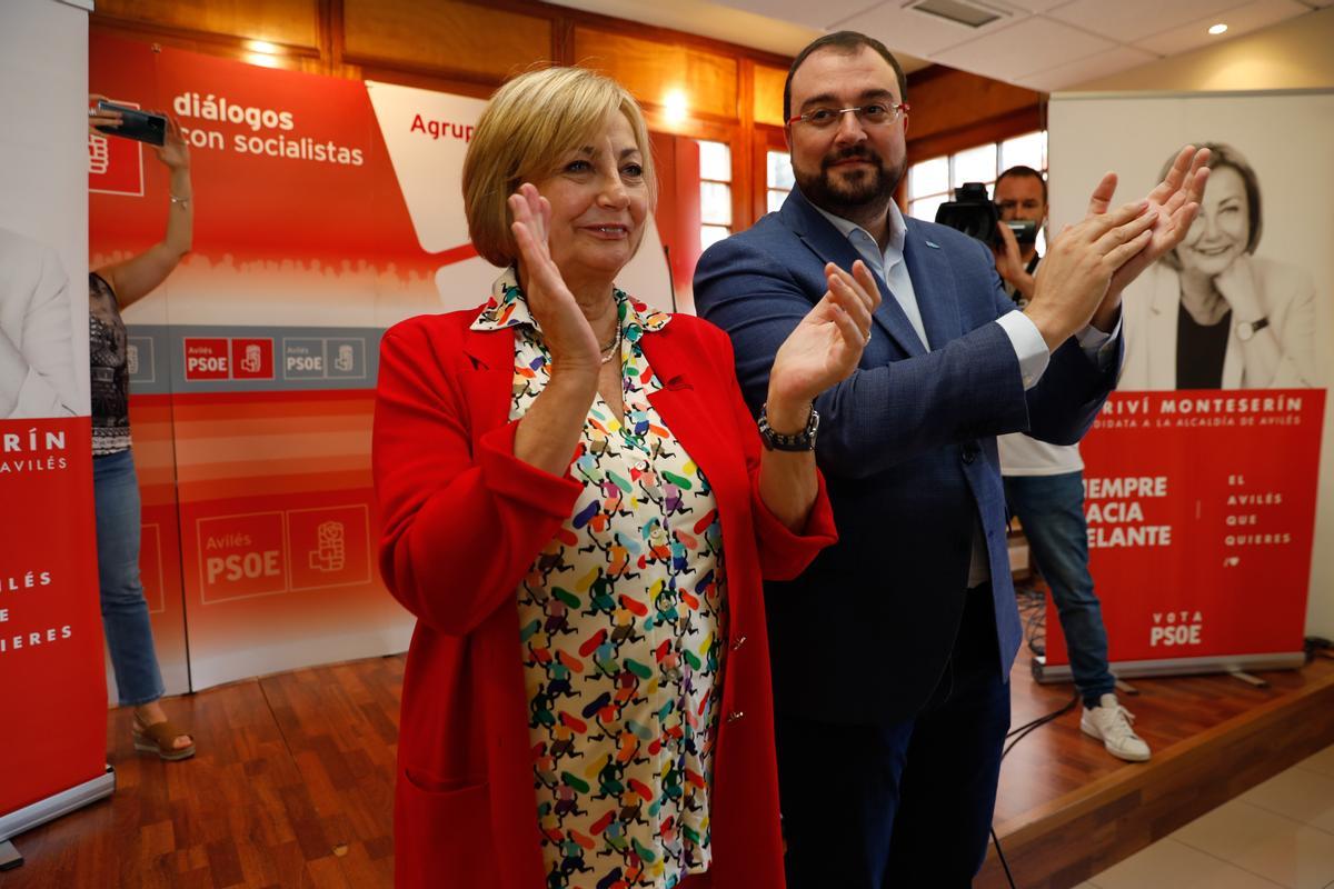 En Imágenes: Proclamación de Mariví Monteserín como candidata del PSOE de Avilés