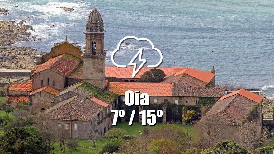 El tiempo en Oia: previsión meteorológica para hoy, miércoles 1 de mayo