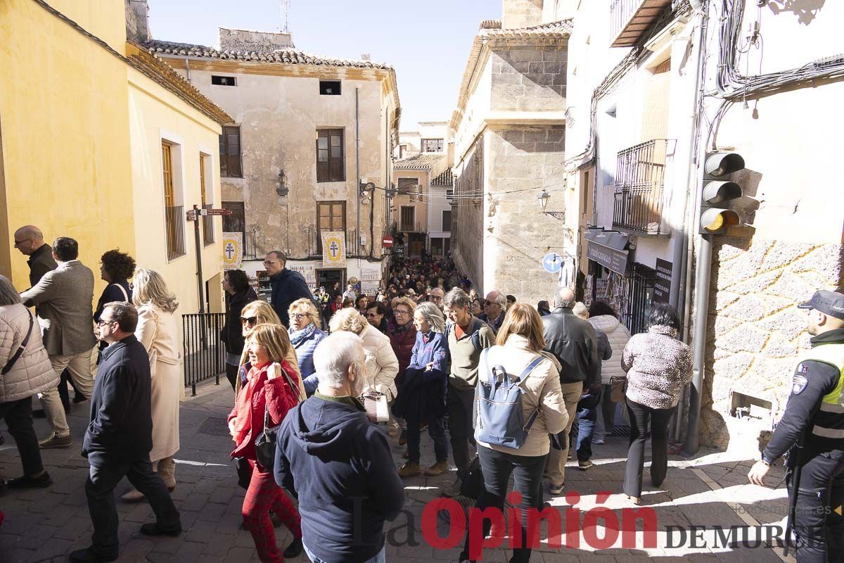 Búscate en las fotos de la primera peregrinación multitudinaria del Año Jubilar de Caravaca