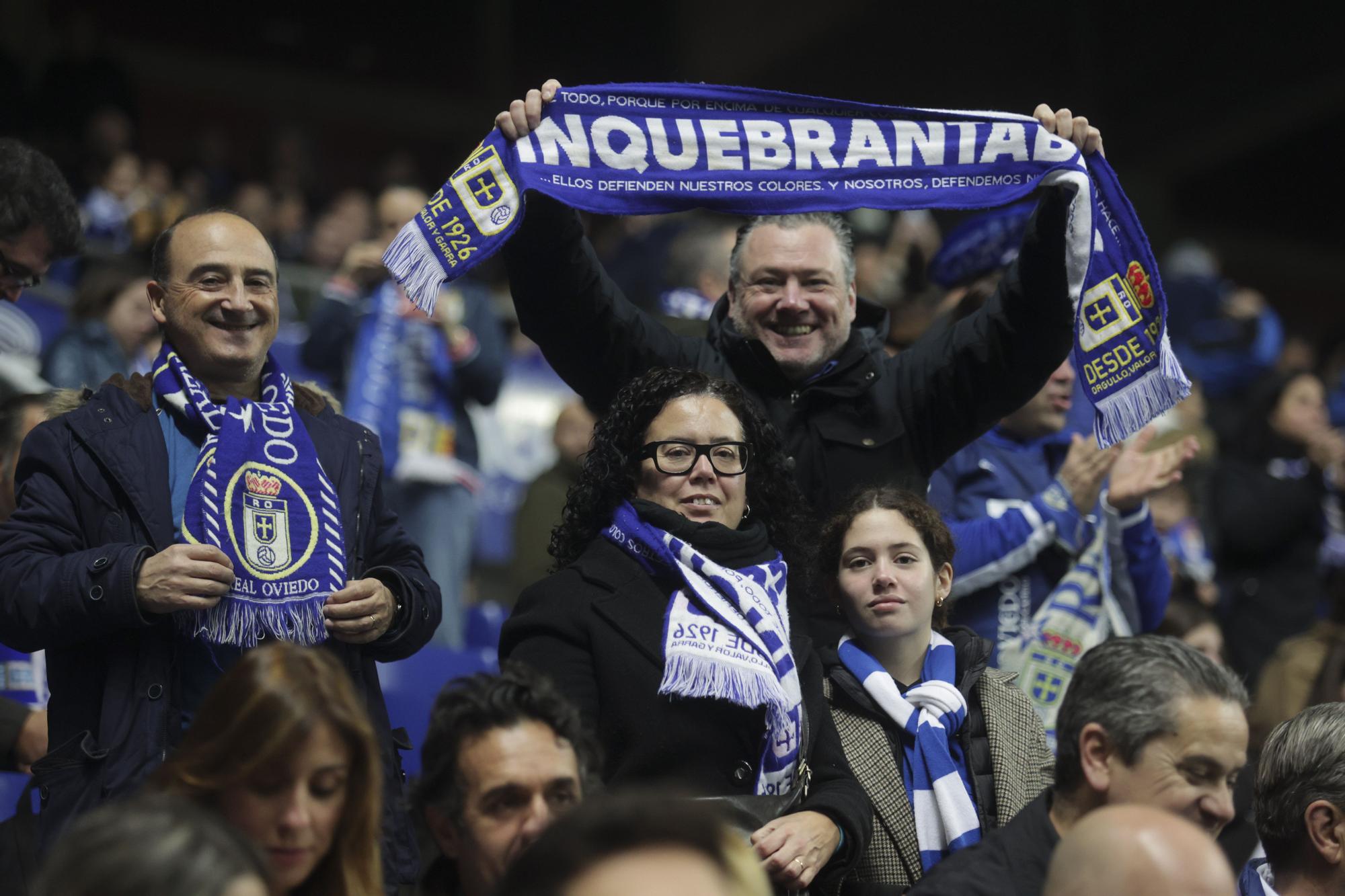 En imágenes: así se vivió el derbi en el Tartiere