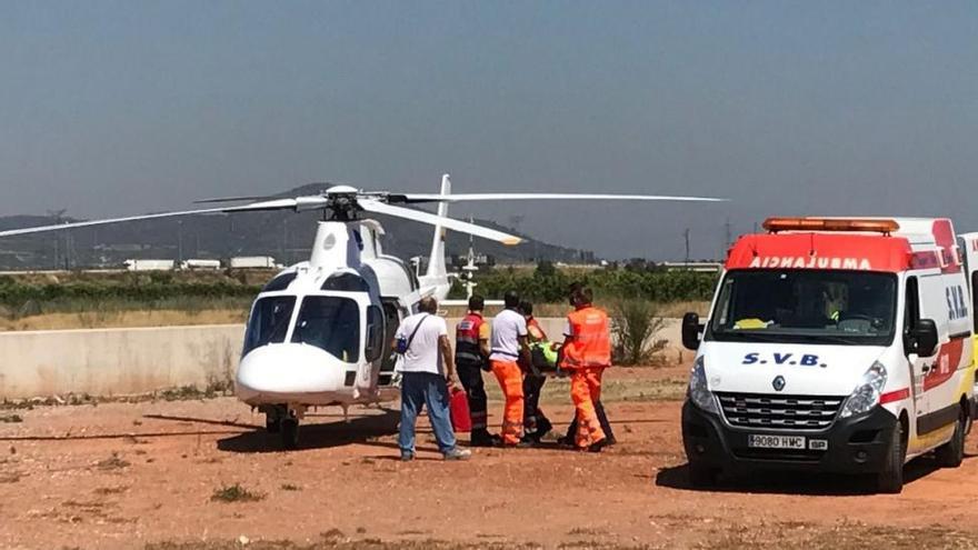 La joven que sufrió un ictus en Nules sigue hospitalizada