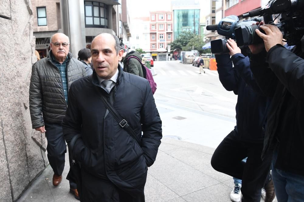 Audiencia previa al juicio sobre el Pazo de Meirás