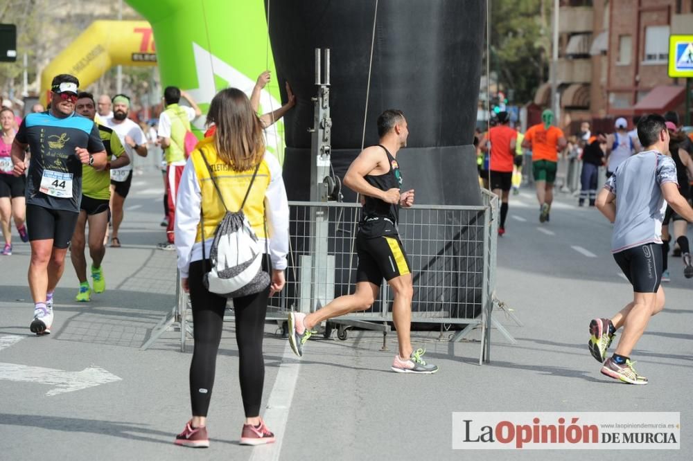 Media Maratón de Murcia: comienzo de la segunda vuelta