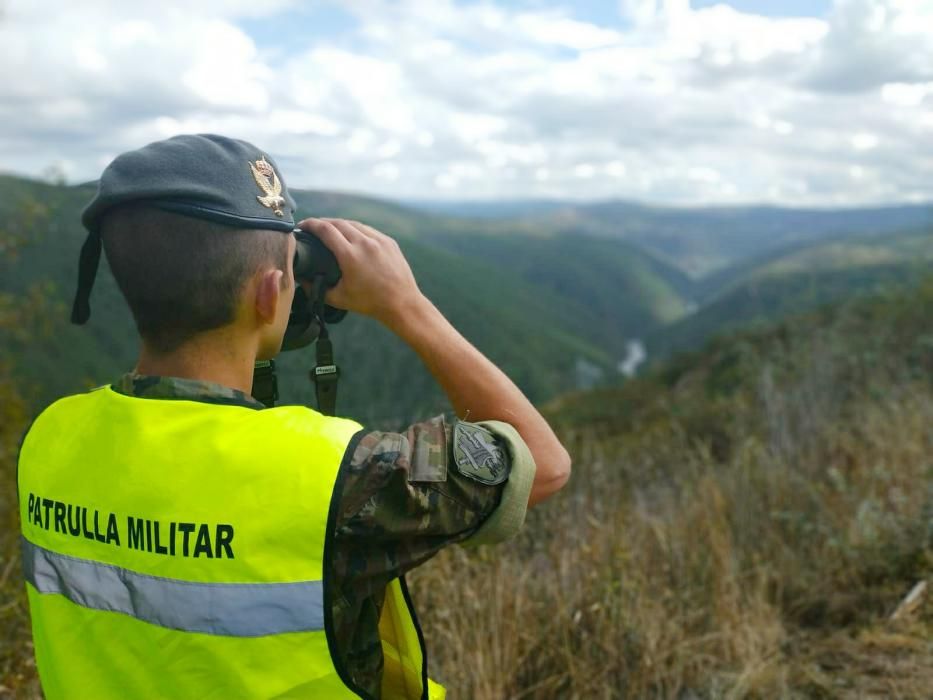 Incendios en Galicia | La Operación Centinela de la Brilat concluye con 80 avisos y un balance "positivo"