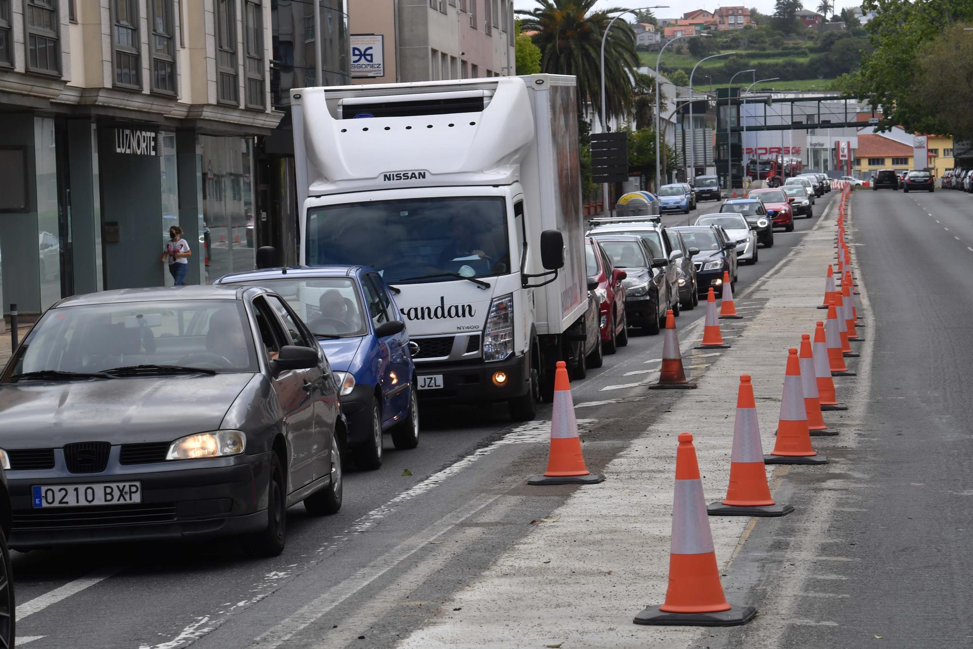 Comienza la segunda fase de las obras del cruce de Sol y Mar, en Perillo