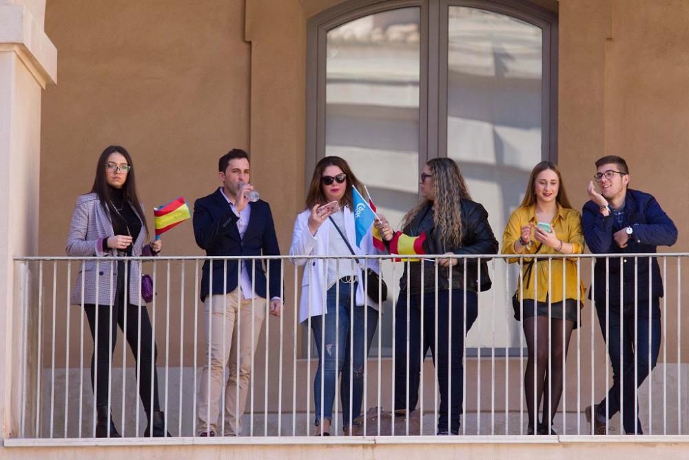 Acto de presentación de Noelia Arroyo como candidata a la alcaldía de Cartagena