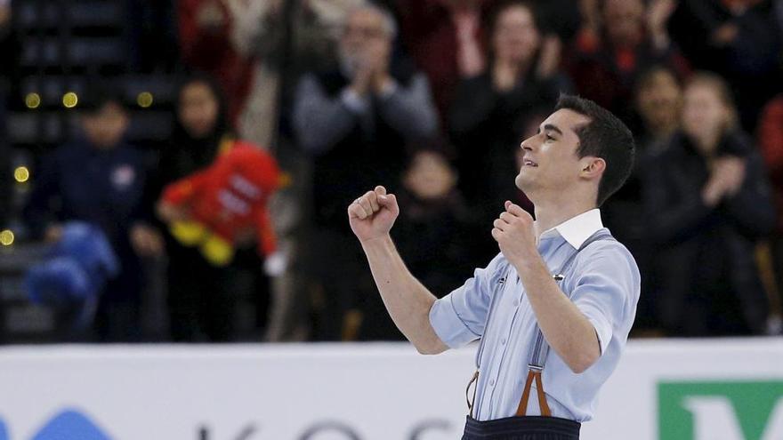 El patinador Javier Fernández revalida su oro mundial