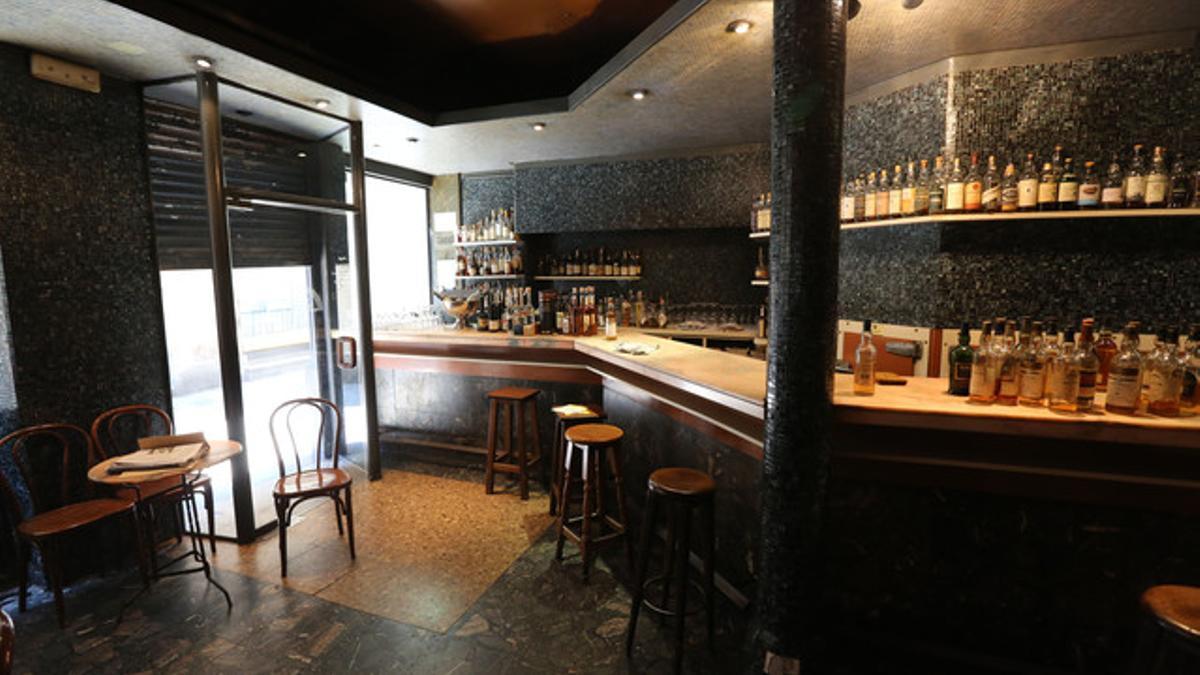 La Palma, el antiguo bar de la calle Espaseria del Born que dejó de existir la semana pasada.