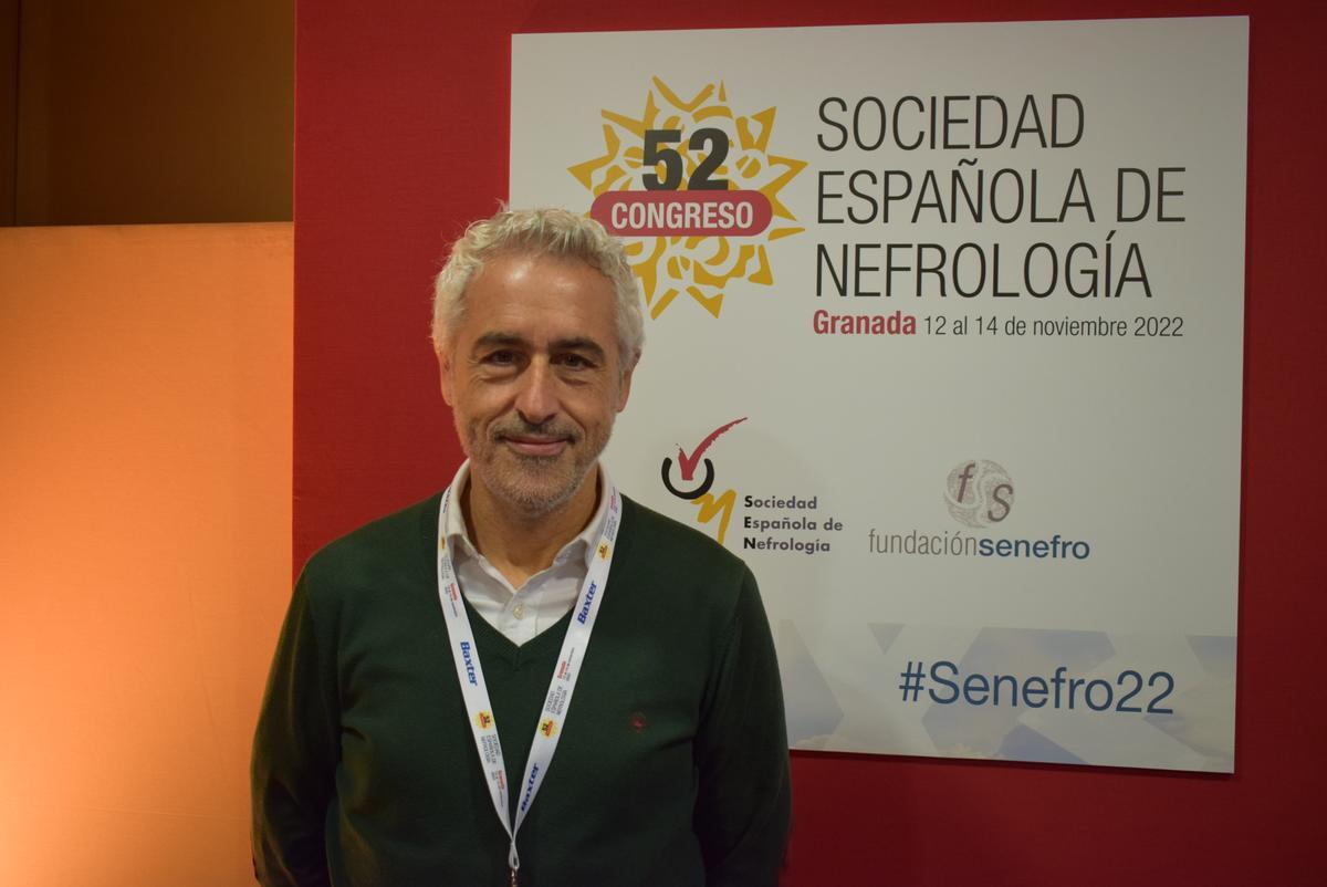 El doctor Emilio Sánchez, nefrólogo.
