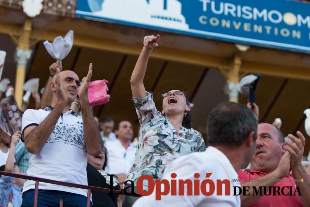 Ambiente en la corrida de rejones de la Feria de M