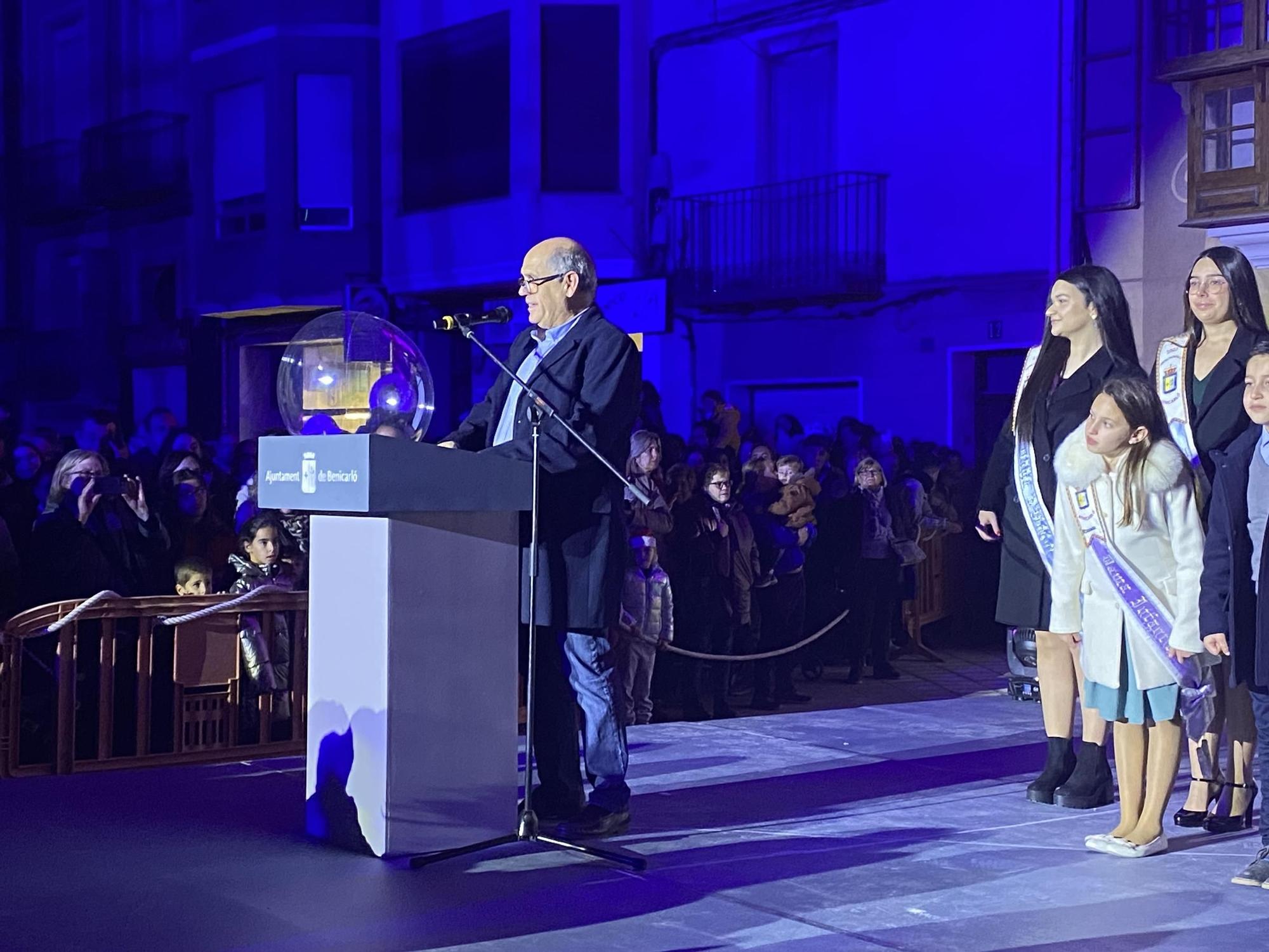 Las fotos del encendido de las luces de Navidad en Benicarló