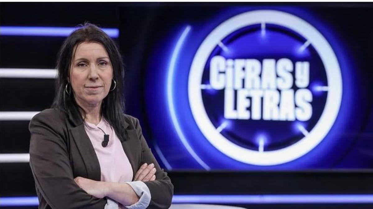 Fátima González, durante su paso por "Cifras y Letras".