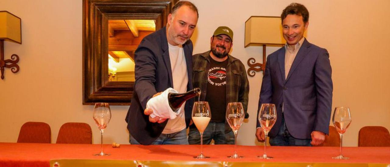 Presentación del evento, ayer en el Parador. | Iñaki Abella