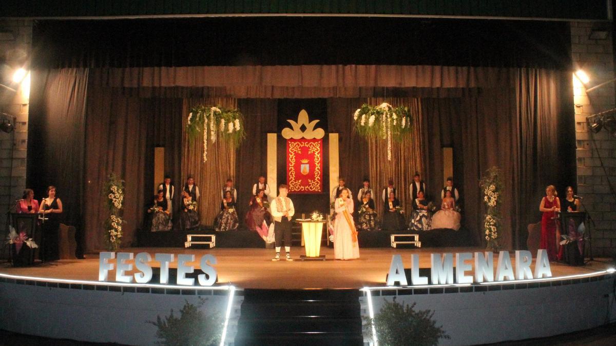 Durante la celebración se proyectaron dos vídeos.