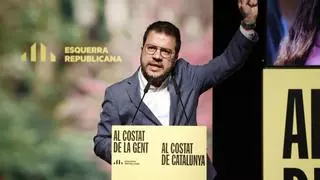 Aragonès pide concentrar el voto progresista en ERC: "El PSC defiende las políticas más conservadoras de toda su historia"