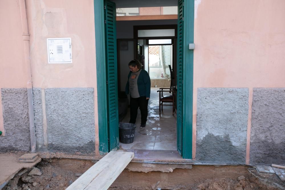 Inundación en una casa tras la rotura de tres tuberías