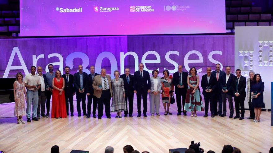 Resumen de la gala de los Aragoneses del Año 2024