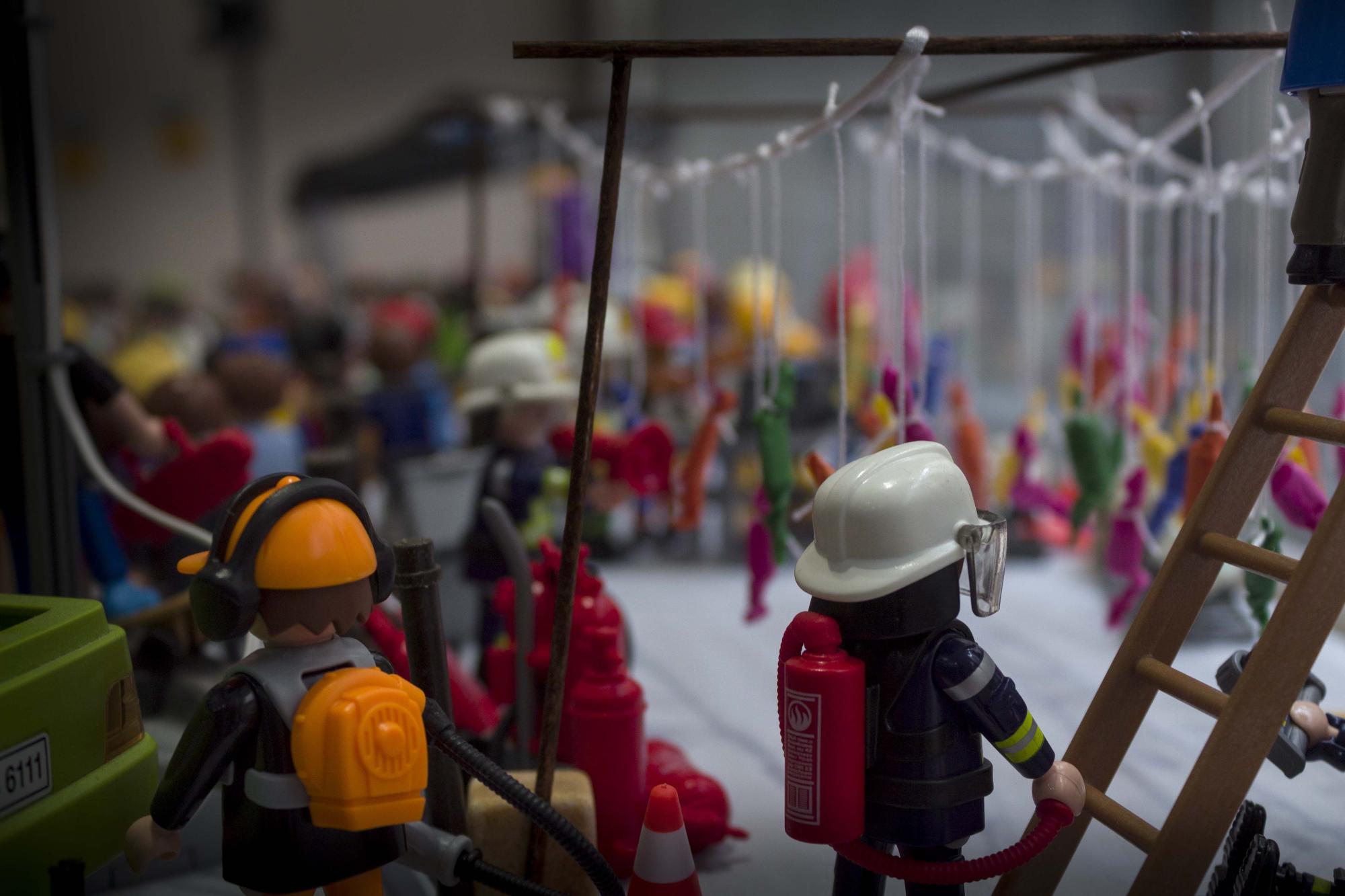 Las Fallas de Gandia en "clics" de Playmobil