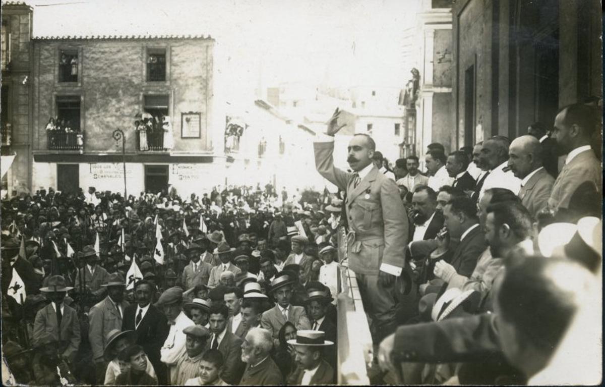 Juan Antonio Dimas en Águilas 1925.